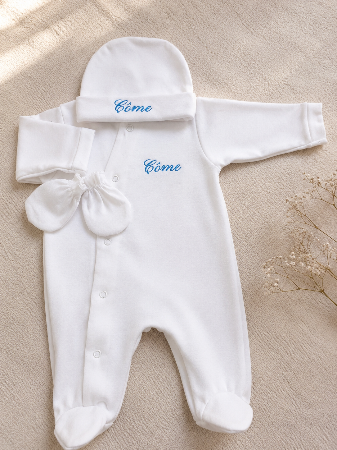 Pyjamas Coton 3 pièces – Image 3